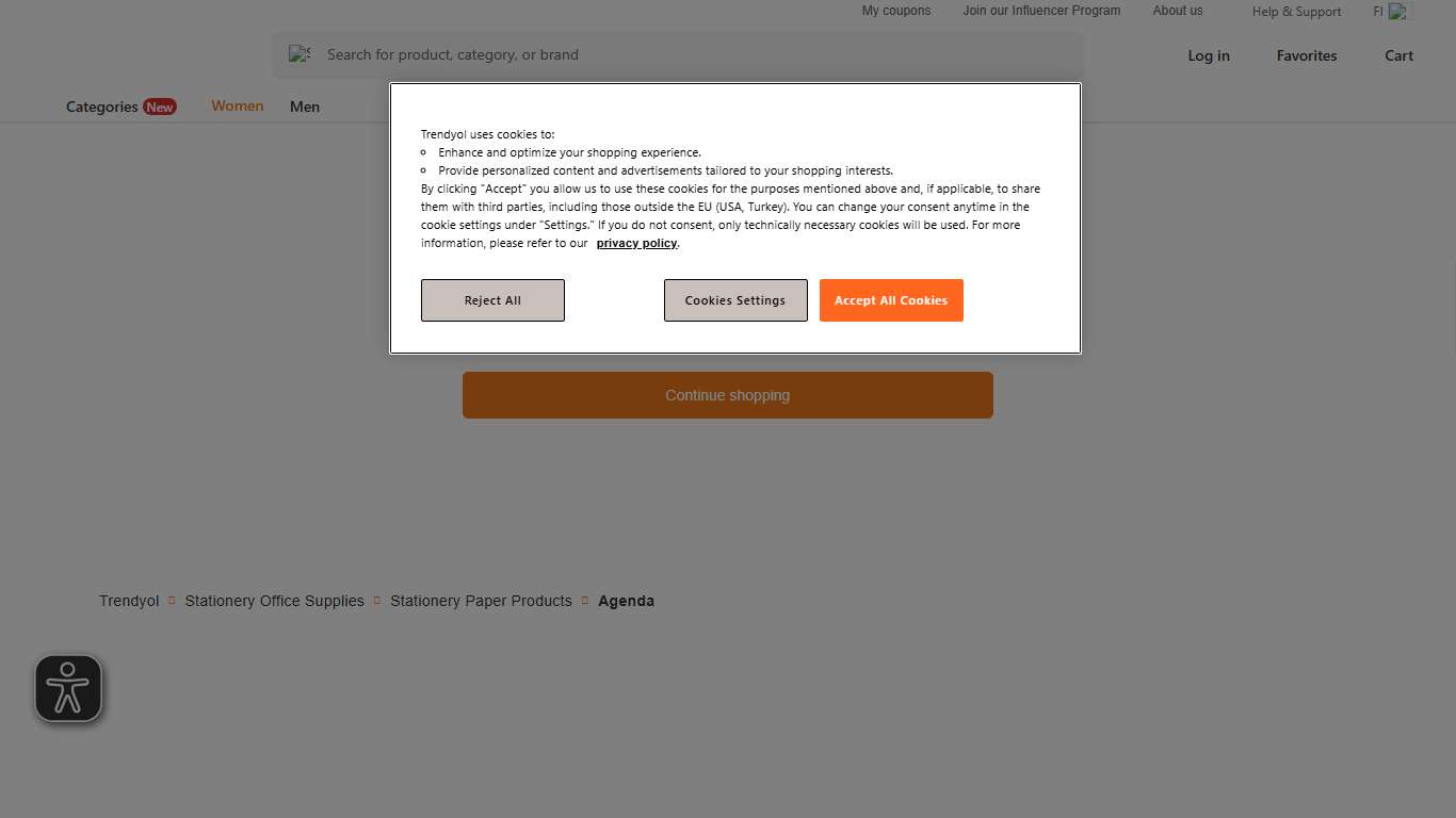 OBRO Agenda 2026 – A5, 160 Blank White Pages, Christmas Gift Idea, Durable Cardboard + Plastic Cover- Trendyol